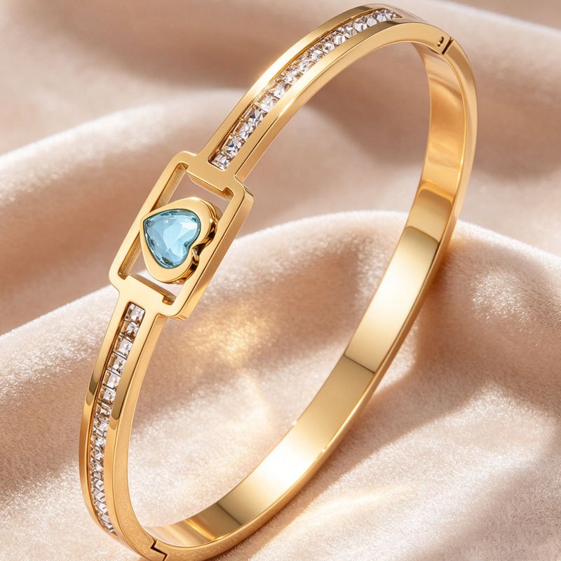 4pcs Classic Stainless Steel Jewelry Set, Elegant Daily Wear